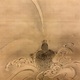 英一蝶 中亀息寿老 三幅対 8