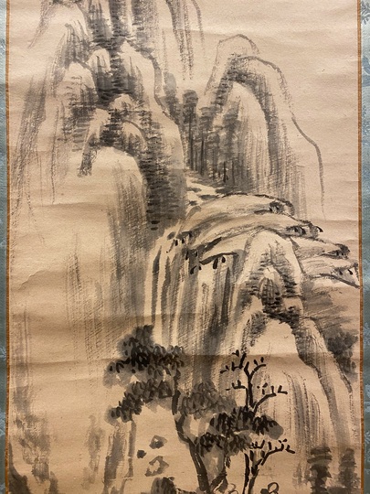 頼山陽 山水図｜古美術・掛け軸の販売・買取・鑑定-松本松栄堂