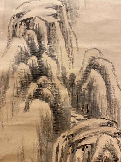 頼山陽 山水図｜古美術・掛け軸の販売・買取・鑑定-松本松栄堂