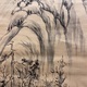 梁川紅蘭 雪中渓山図 14