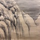 梁川紅蘭 雪中渓山図 15