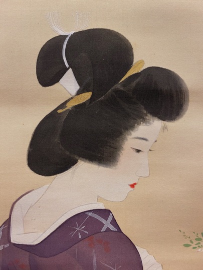 伊東深水先生の掛軸お譲りします！ 伊東深水先生の掛軸お譲りします！ 伊東深水先生の掛軸お譲り