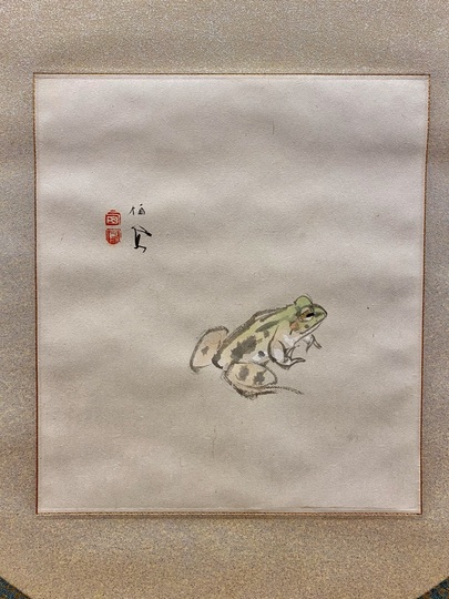 竹内栖鳳 村居｜古美術・掛け軸の販売・買取・鑑定-松本松栄堂