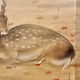 榊原紫峰 紅葉に鹿之図 6