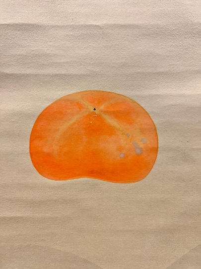 掛軸 桂華 梅鶯之図 共箱 紅白梅 小禽 花鳥図 掛軸 桂華 梅鶯之図 共箱 紅白梅 小禽 花鳥図