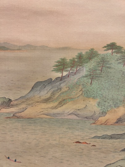 小野竹喬 静海｜古美術・掛け軸の販売・買取・鑑定-松本松栄堂