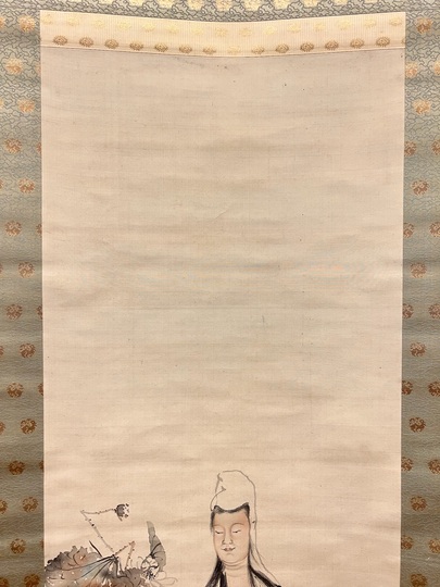 吉田公均 観音図｜古美術・掛け軸の販売・買取・鑑定-松本松栄堂