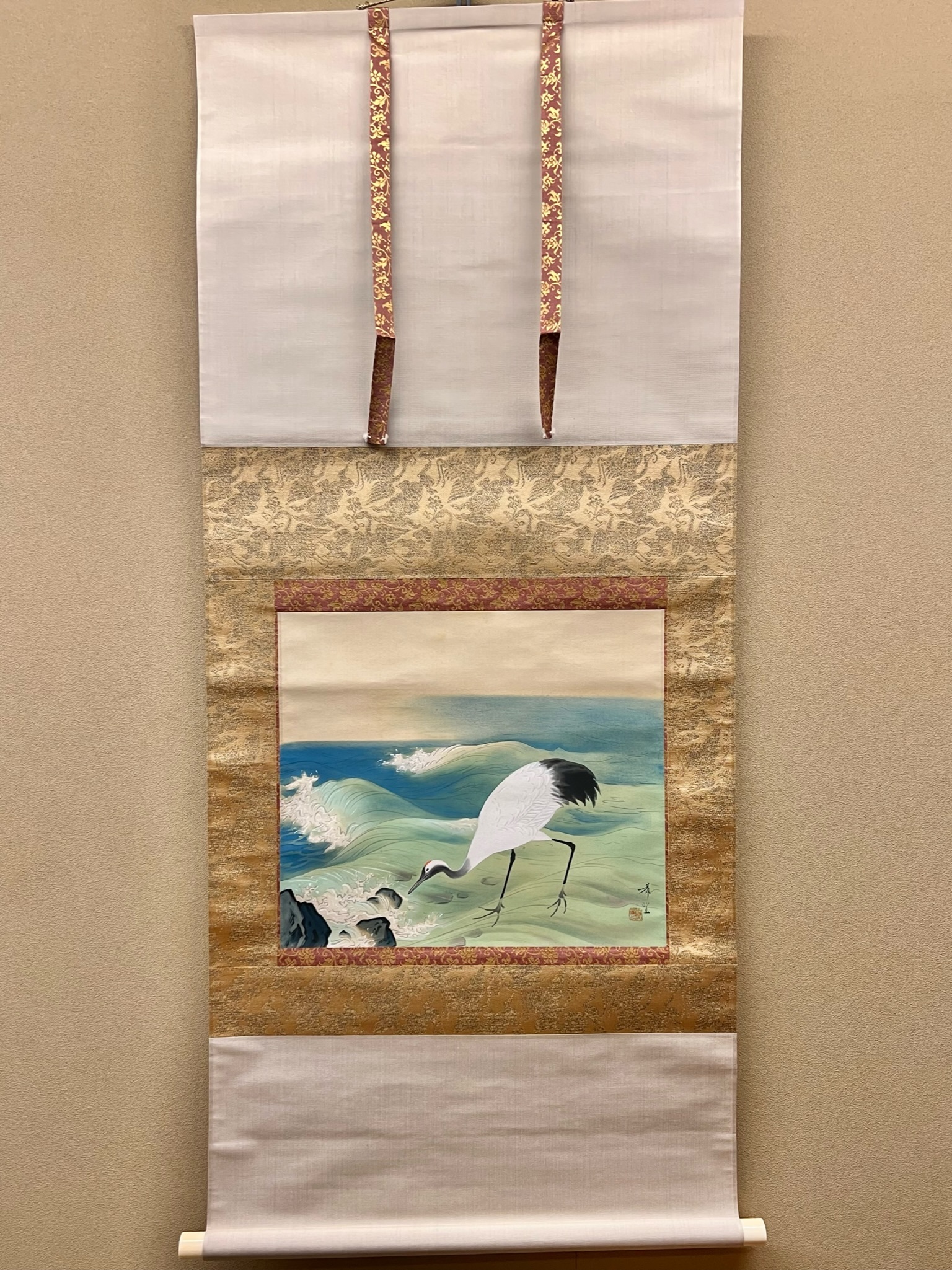 児玉希望 白鶴｜古美術・掛け軸の販売・買取・鑑定-松本松栄堂