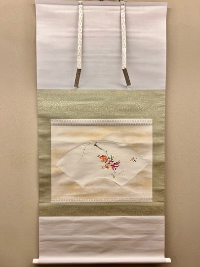 竹内栖鳳 柘榴｜古美術・掛け軸の販売・買取・鑑定-松本松栄堂