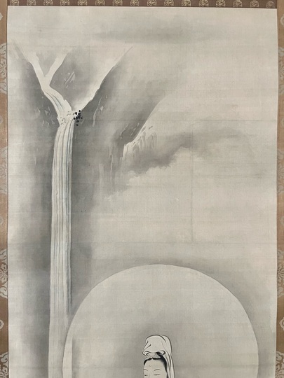 狩野雪信 中観音図、左右龍虎図｜古美術・掛け軸の販売・買取・鑑定