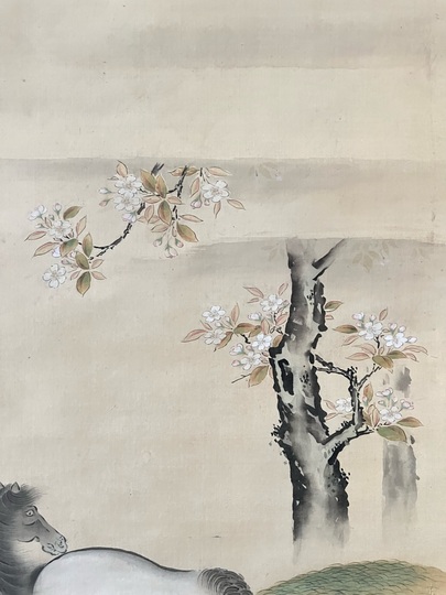 水彩画「太公望」 水彩画「太公望」