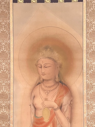 石川晴彦 聖観音｜古美術・掛け軸の販売・買取・鑑定-松本松栄堂