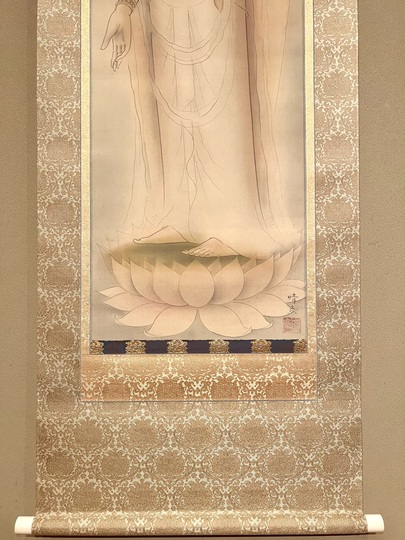 石川晴彦 聖観音｜古美術・掛け軸の販売・買取・鑑定-松本松栄堂