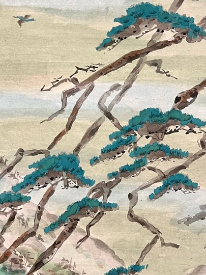 池田遙邨 嵐山清秋|古美術・掛け軸の販売・買取・鑑定-松本松栄堂 池田遙邨 嵐山清秋|古美術・掛け軸の販売・買取・鑑定-松本松栄堂