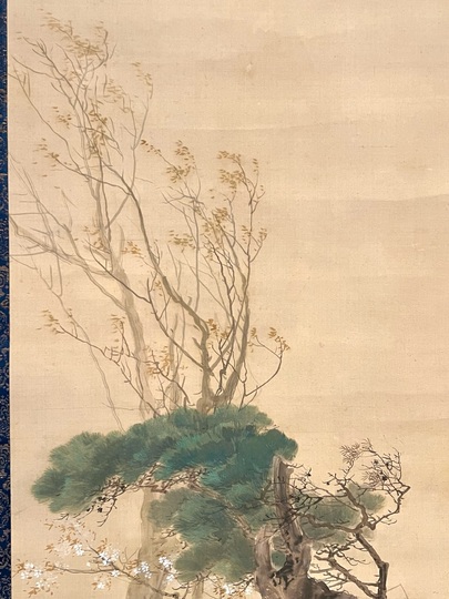 谷口香嶠 忠孝双全図｜古美術・掛け軸の販売・買取・鑑定-松本松栄堂