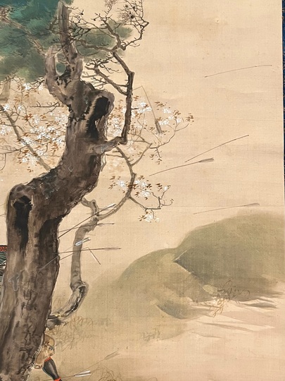谷口香嶠 忠孝双全図｜古美術・掛け軸の販売・買取・鑑定-松本松栄堂