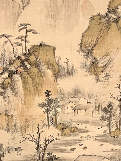 浦上春琴 山水図｜古美術・掛け軸の販売・買取・鑑定-松本松栄堂