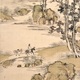 浦上春琴 山水図 12