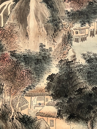 横井金谷 山水図｜古美術・掛け軸の販売・買取・鑑定-松本松栄堂