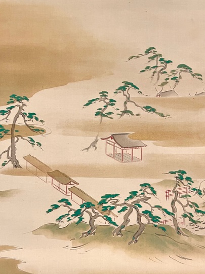 森村宜永 住吉｜古美術・掛け軸の販売・買取・鑑定-松本松栄堂