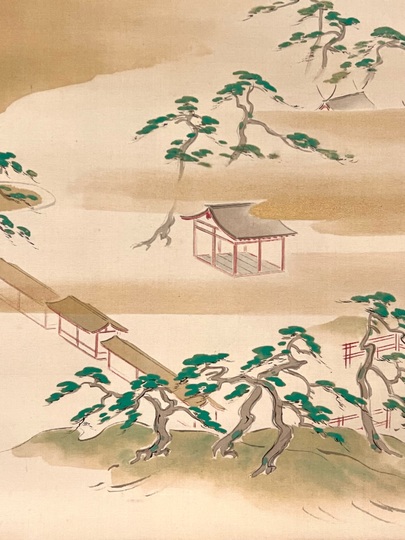 森村宜永 住吉｜古美術・掛け軸の販売・買取・鑑定-松本松栄堂