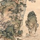 山本梅逸 青緑蓬莱山図 11