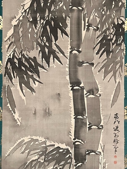 野田卵太郎/蘭画賛/掛軸/名家伝来/AA-875 NICHOLAS BLACK ELK ~ DRAWING by DANIEL MITSUI
