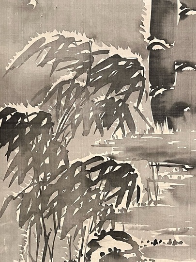 Obaku Taibo Bamboo ｜Matsumoto Shoeido | Japanese Paintings