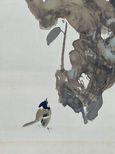 竹内栖鳳 白椿｜古美術・掛け軸の販売・買取・鑑定-松本松栄堂