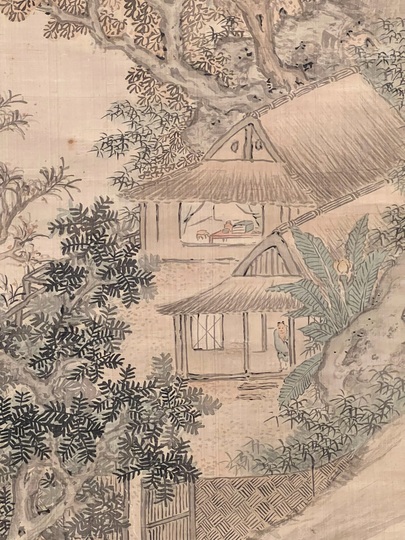 ◆栄◆古九谷 色絵 楼閣山水文 植木鉢 無傷完品 20kw120 吹物 篳篥 ケース・袋 完売篳篥ケース鳳凰蒔絵に透き漆 パープル