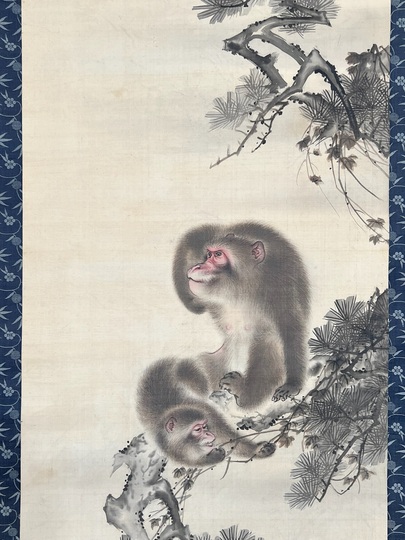 森祖仙 猿画｜古美術・掛け軸の販売・買取・鑑定-松本松栄堂