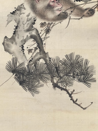 森祖仙 猿画｜古美術・掛け軸の販売・買取・鑑定-松本松栄堂
