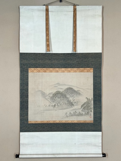 円山応挙 月夜嵐山図｜古美術・掛け軸の販売・買取・鑑定-松本松栄堂