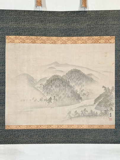 円山応挙 月夜嵐山図｜古美術・掛け軸の販売・買取・鑑定-松本松栄堂