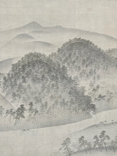 円山応挙 月夜嵐山図｜古美術・掛け軸の販売・買取・鑑定-松本松栄堂