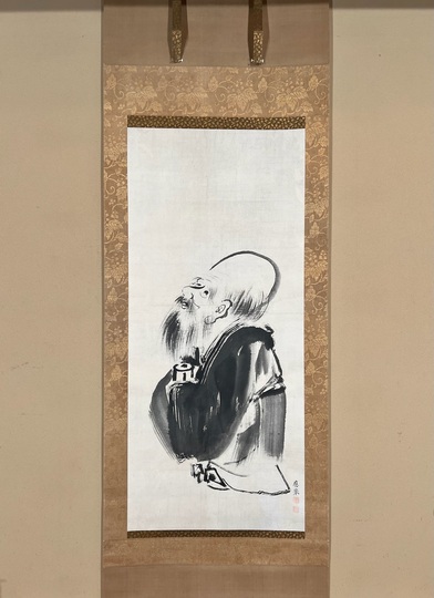 掛け軸  応挙？ 円山応挙 福禄寿｜古美術・掛け軸の販売・買取・鑑定-松本松栄堂