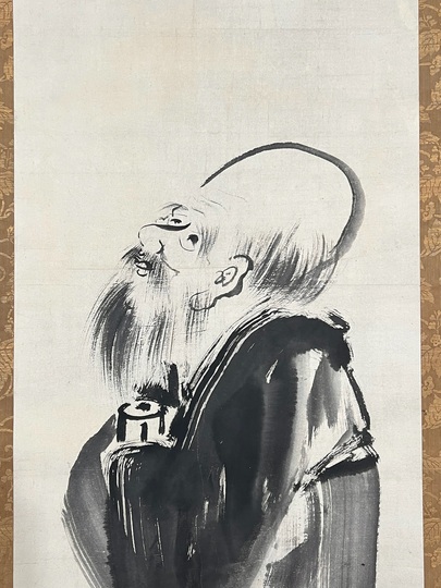 円山応挙　額絵　元掛軸 円山応挙 福禄寿｜古美術・掛け軸の販売・買取・鑑定-松本松栄堂