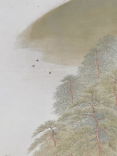 絵画 題名 秋の童話 Ono Chikkyo Autumn Landscape ｜Matsumoto Shoeido | Japanese