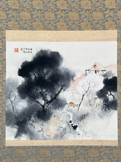 堂本印象 春昼｜古美術・掛け軸の販売・買取・鑑定-松本松栄堂