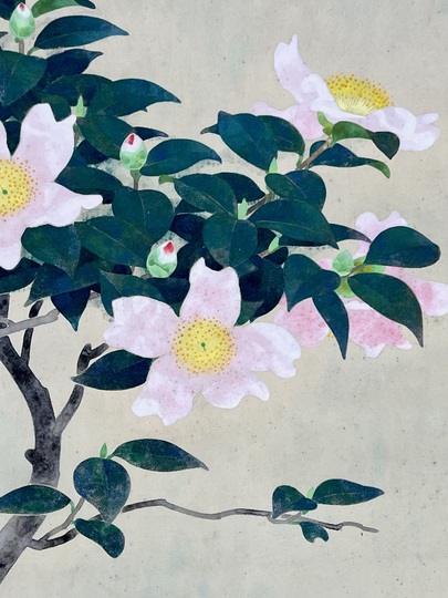 山口華楊 山茶花｜古美術・掛け軸の販売・買取・鑑定-松本松栄堂