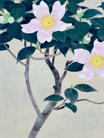 山口華楊 山茶花｜古美術・掛け軸の販売・買取・鑑定-松本松栄堂