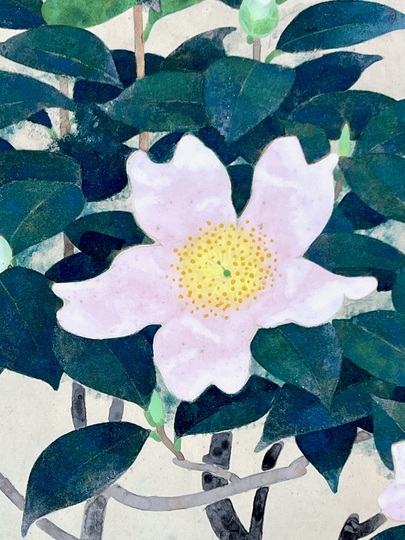 山口華楊 山茶花｜古美術・掛け軸の販売・買取・鑑定-松本松栄堂