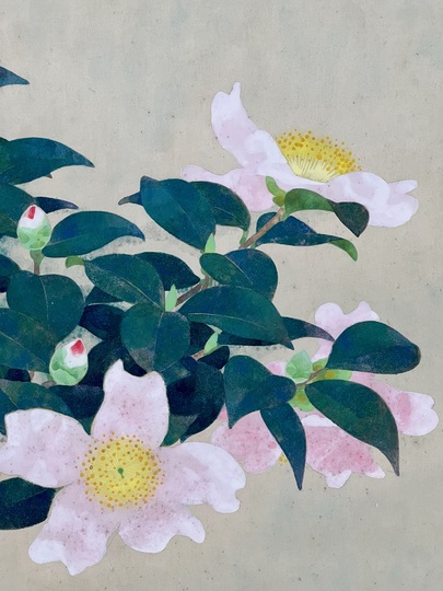山口華楊 山茶花｜古美術・掛け軸の販売・買取・鑑定-松本松栄堂
