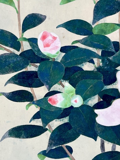 山口華楊 山茶花｜古美術・掛け軸の販売・買取・鑑定-松本松栄堂