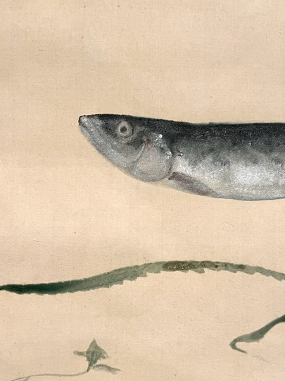 村上華岳 海に海草｜古美術・掛け軸の販売・買取・鑑定-松本松栄堂