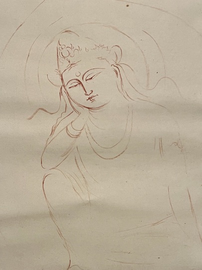 村上華岳 観音図｜古美術・掛け軸の販売・買取・鑑定-松本松栄堂