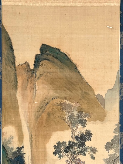 北山寒巌 李白観瀑図｜古美術・掛け軸の販売・買取・鑑定-松本松栄堂
