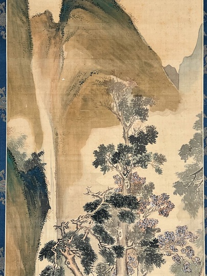 北山寒巌 李白観瀑図｜古美術・掛け軸の販売・買取・鑑定-松本松栄堂