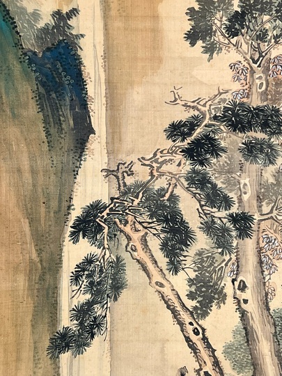 北山寒巌 李白観瀑図｜古美術・掛け軸の販売・買取・鑑定-松本松栄堂