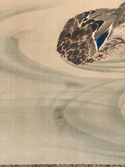 円山応挙 鴨番図｜古美術・掛け軸の販売・買取・鑑定-松本松栄堂